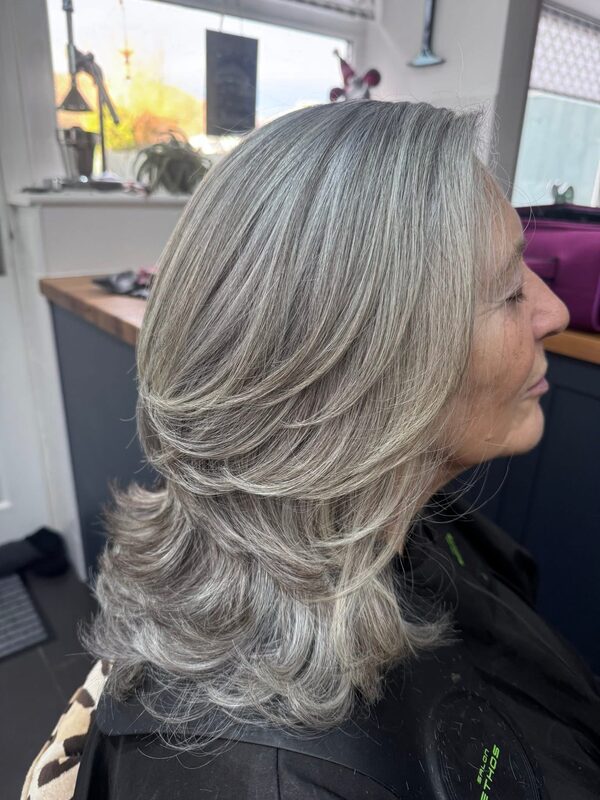 Recent colour work by Sharon's Mobile Hairdressing